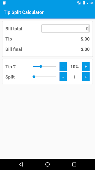 Tip Split Calculator