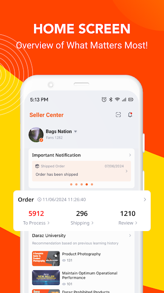 Shop Seller Center