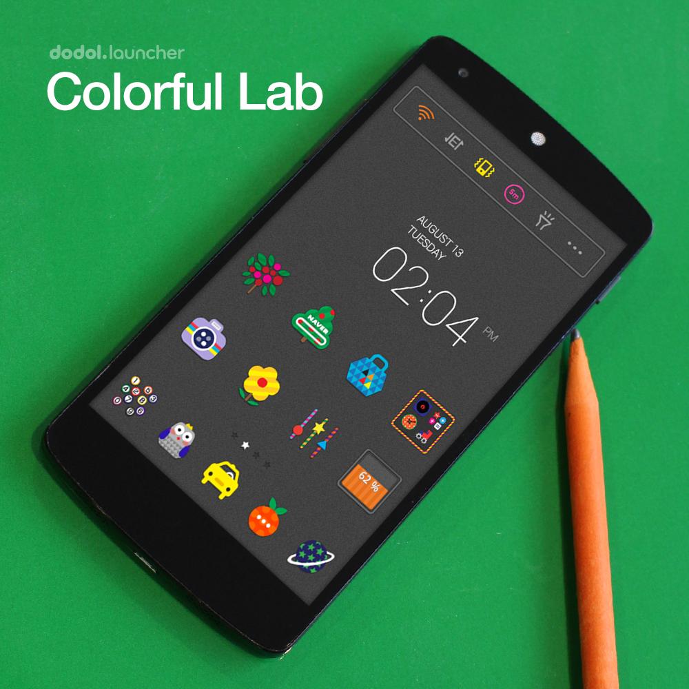 ColorfulLab LINELauncher theme