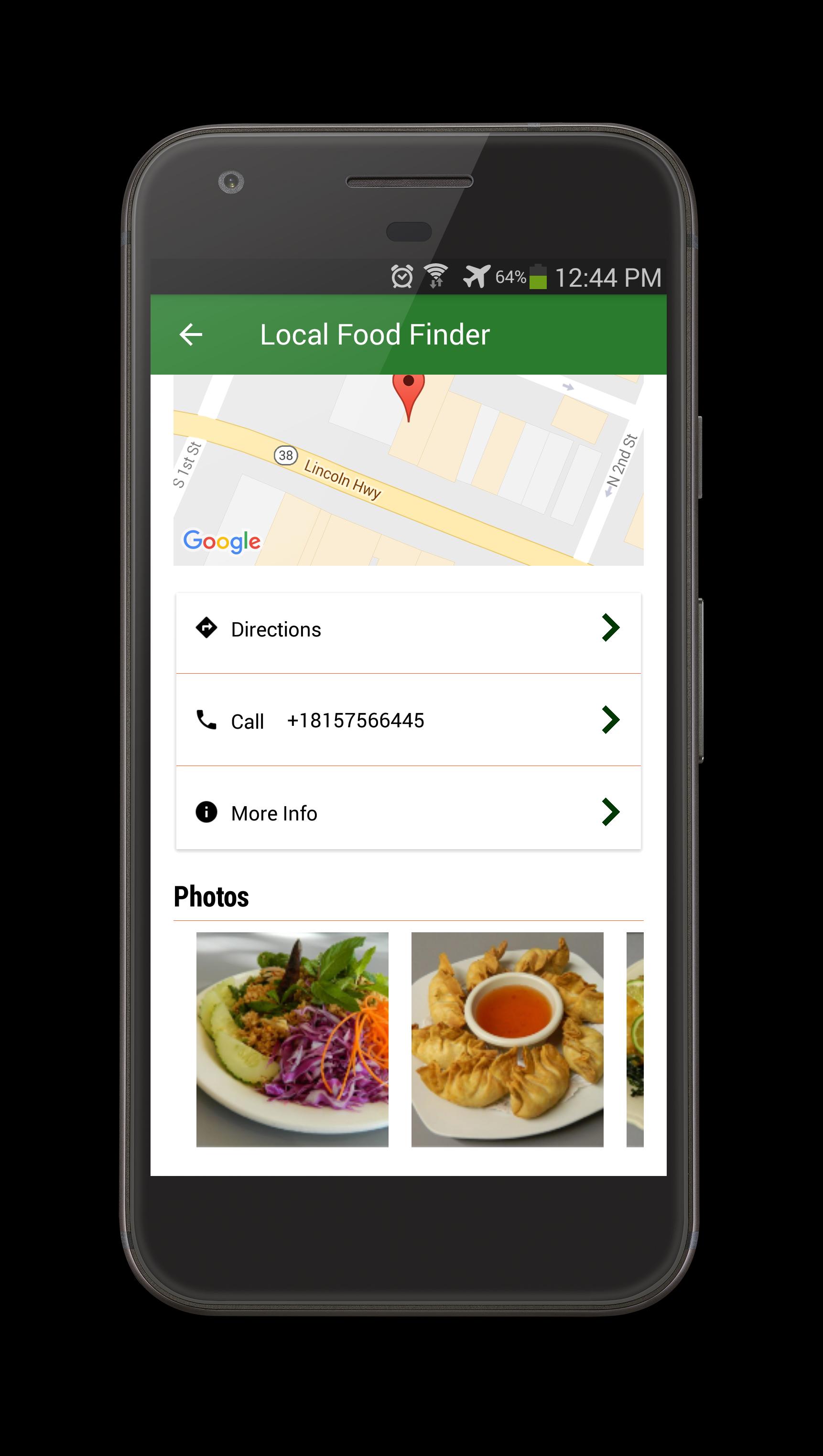 Local Food Finder