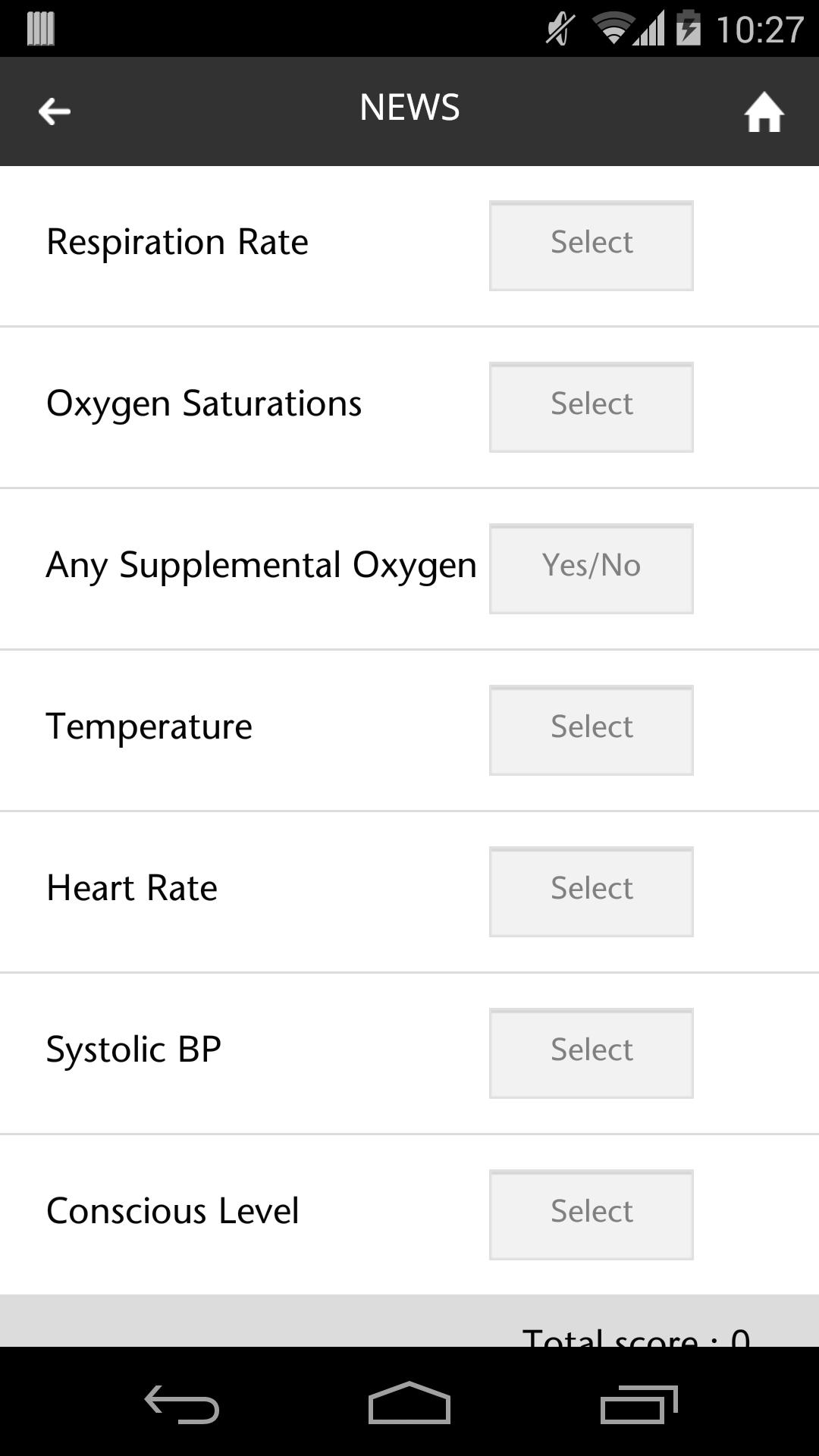 NEWS & SEPSIS SCREENING