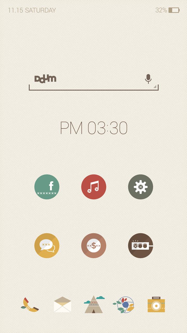 Indian Buzz Launcher Theme