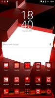 Next Launcher 3D Red Box Theme
