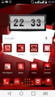 Next Launcher 3D Red Box Theme