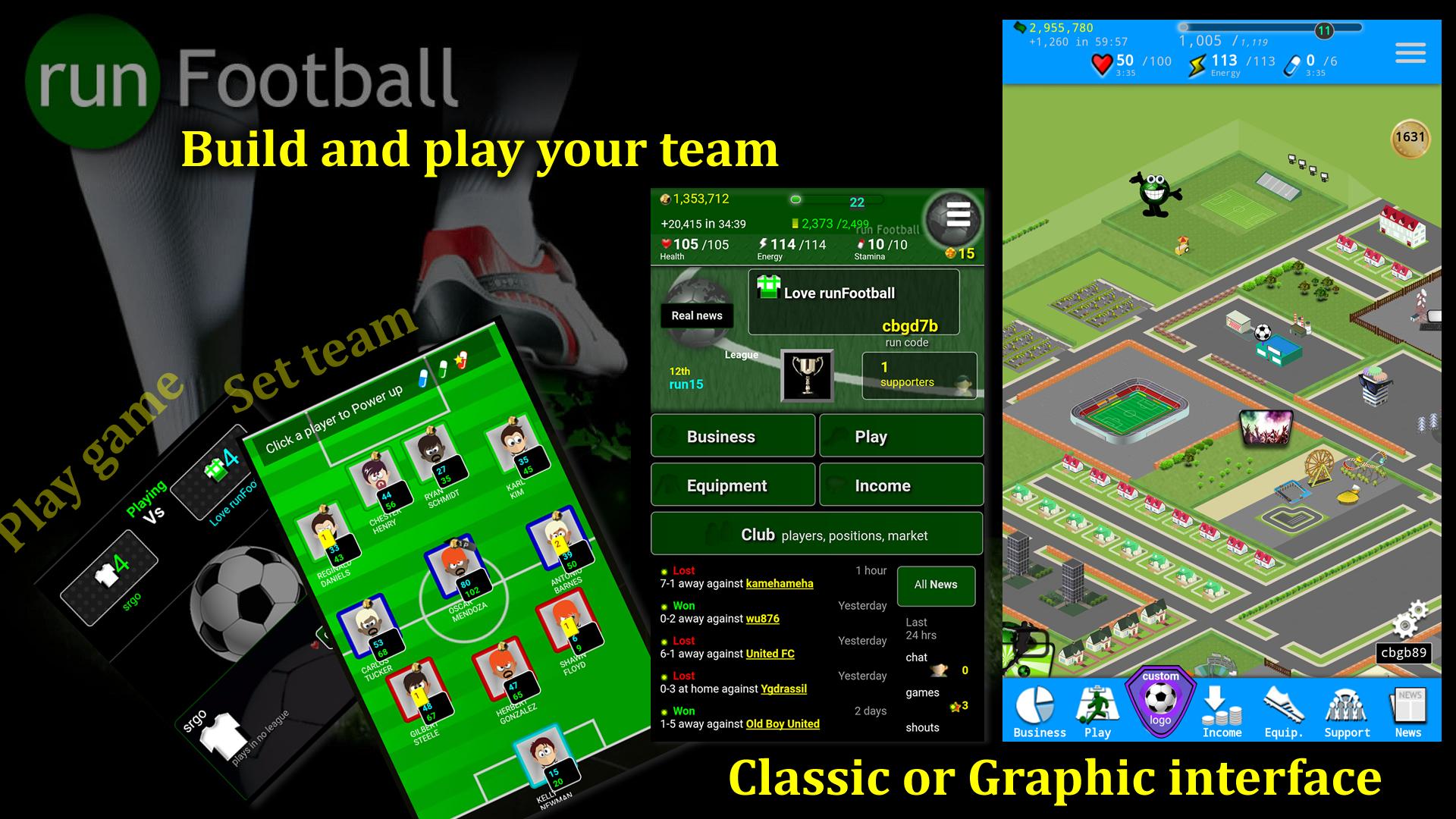run Football Manager (soccer)