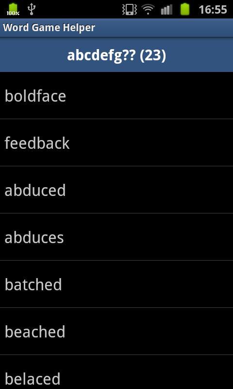 Word Game Helper Free