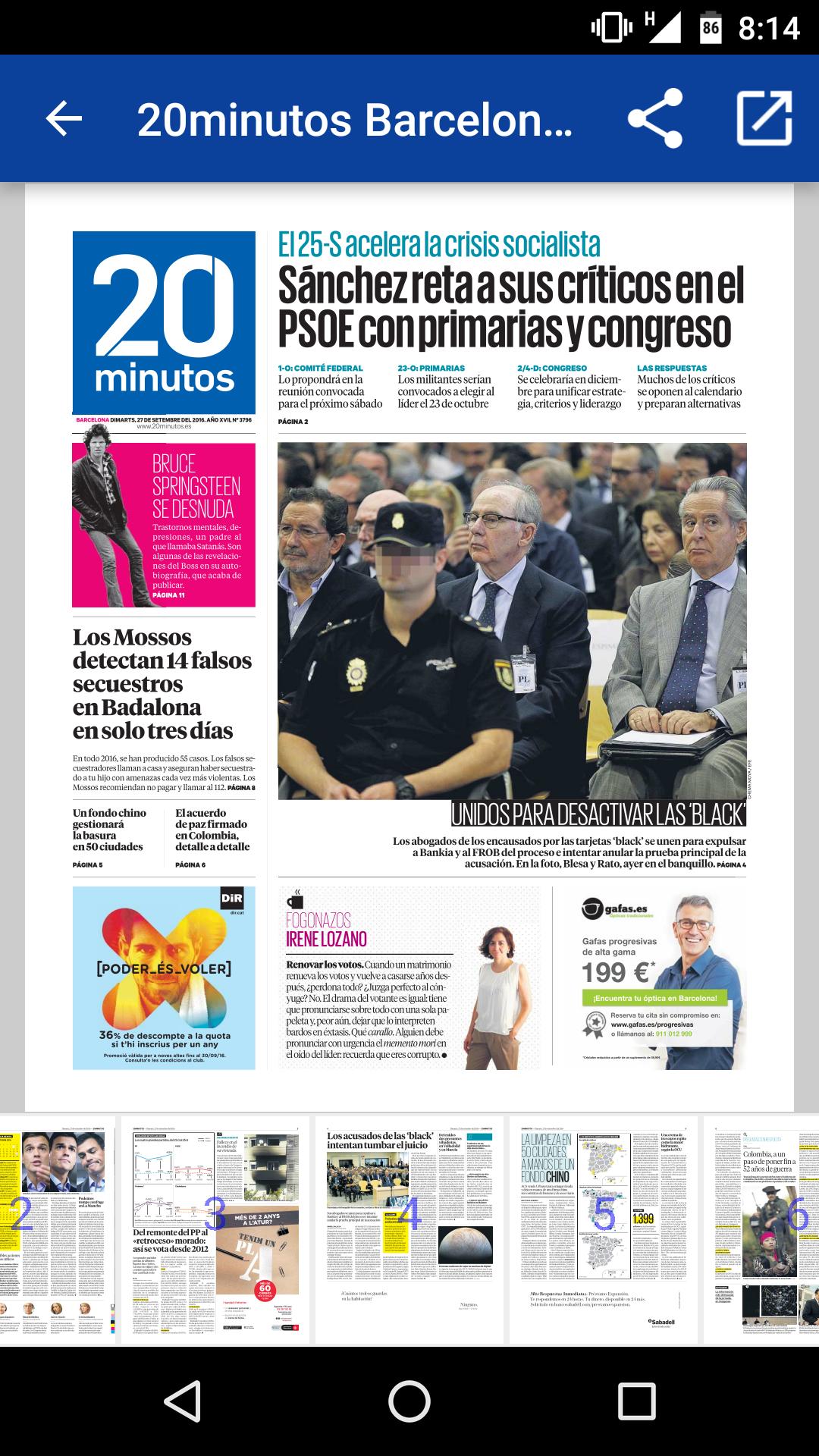 20minutos Ediciones impresas