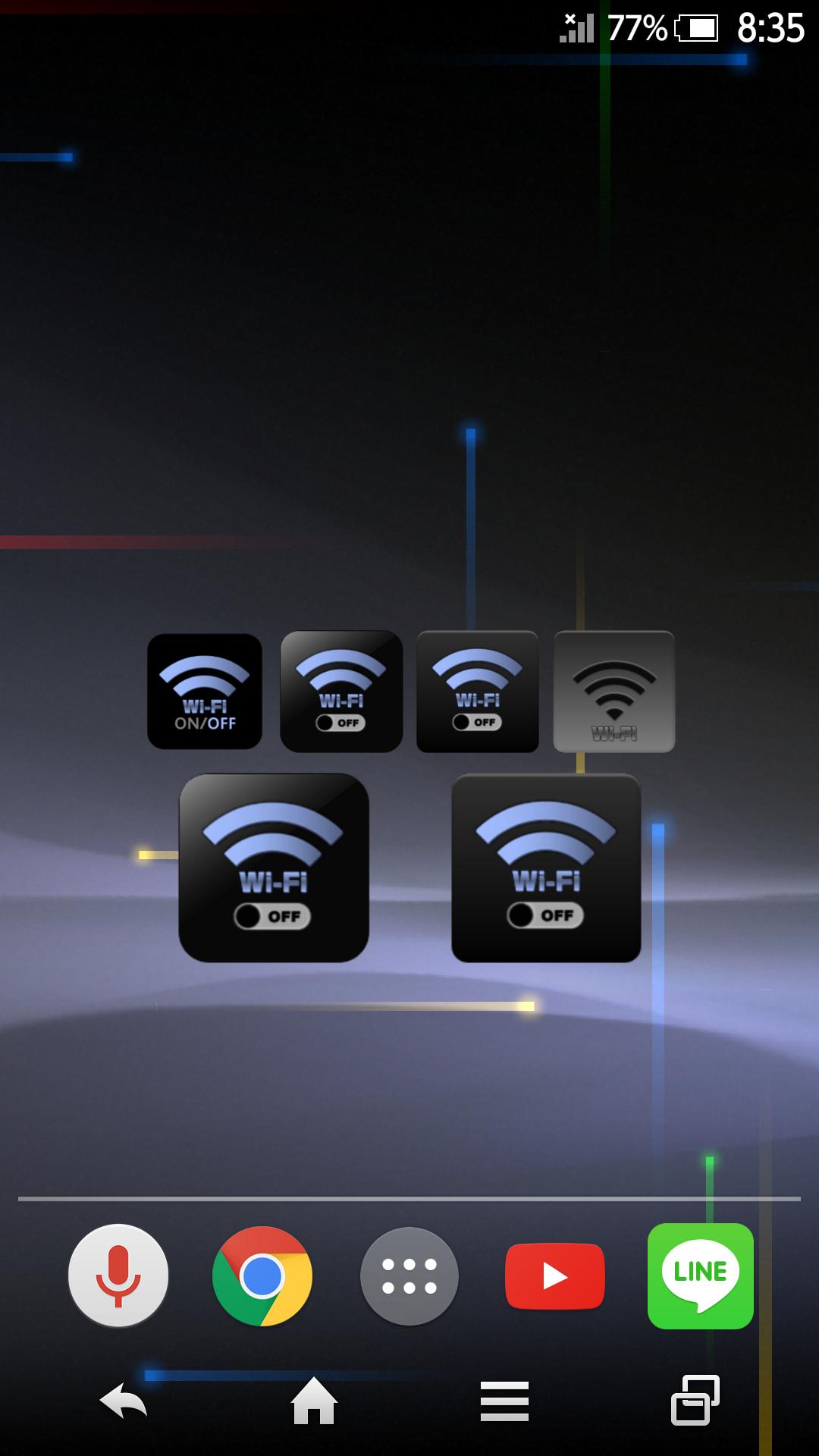 Widget WiFi ON/OFF HD