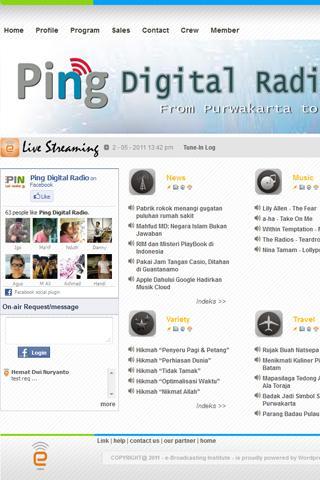 Ping Digital Radio