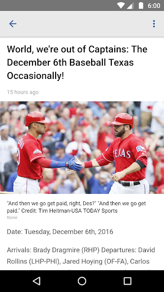 Baseball Texas - Rangers News