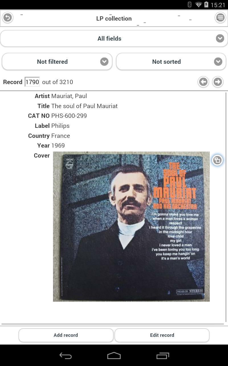 Field Database Free (FDB-free)