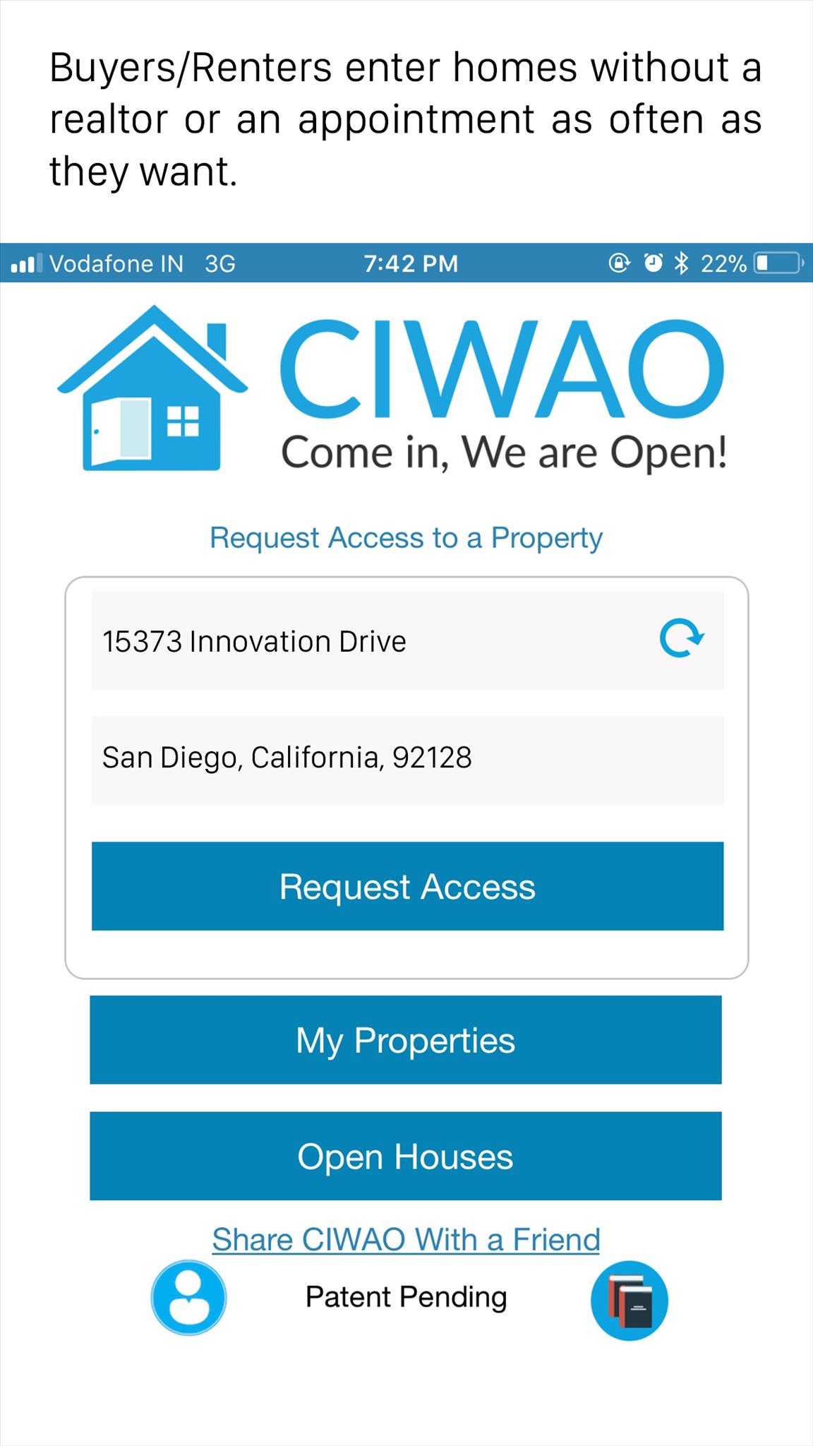 CIWAO, The app for Real Estate Agents