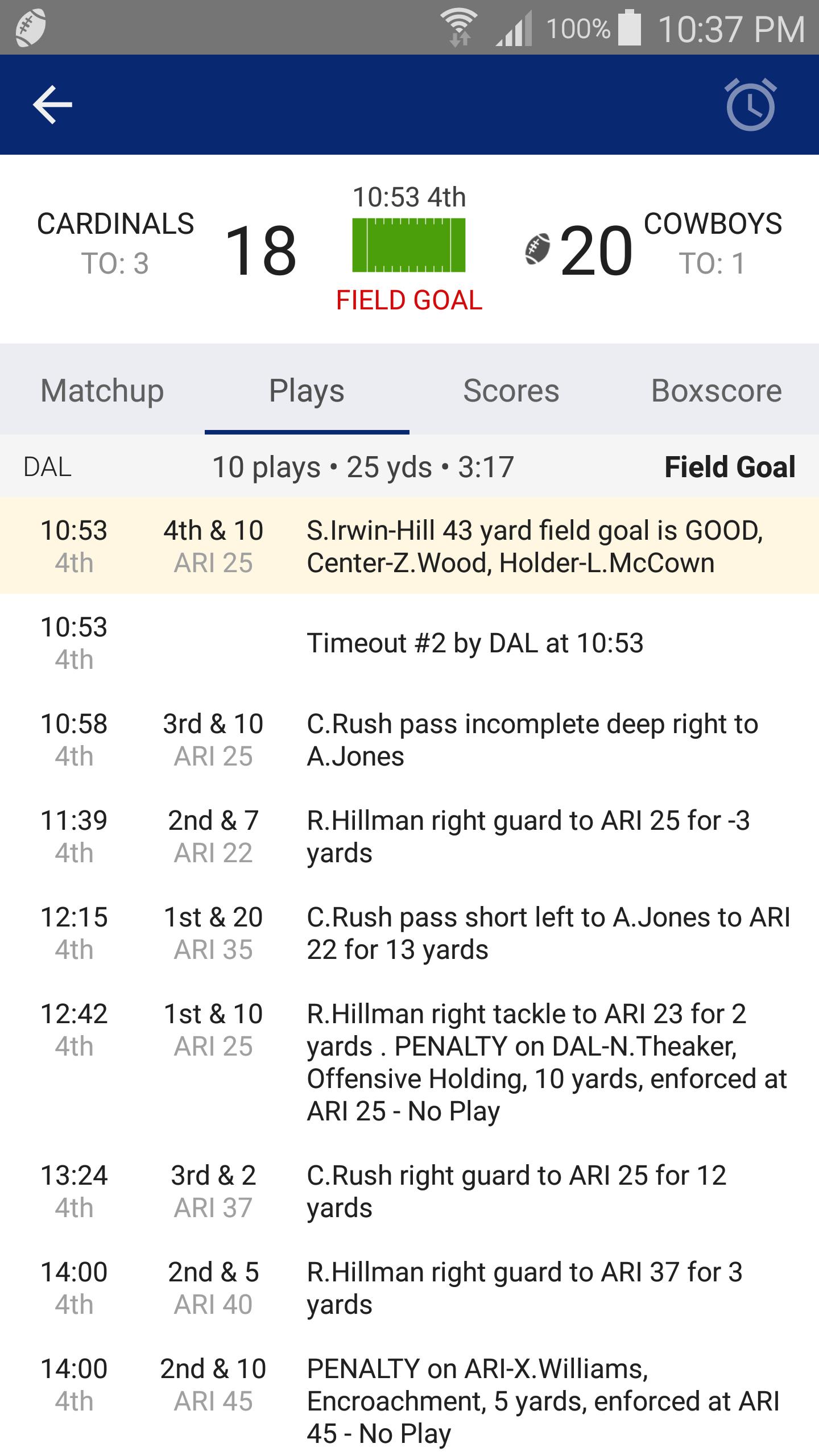 Live Scores, Plays & Stats for NFL, MLB, NBA, MLB