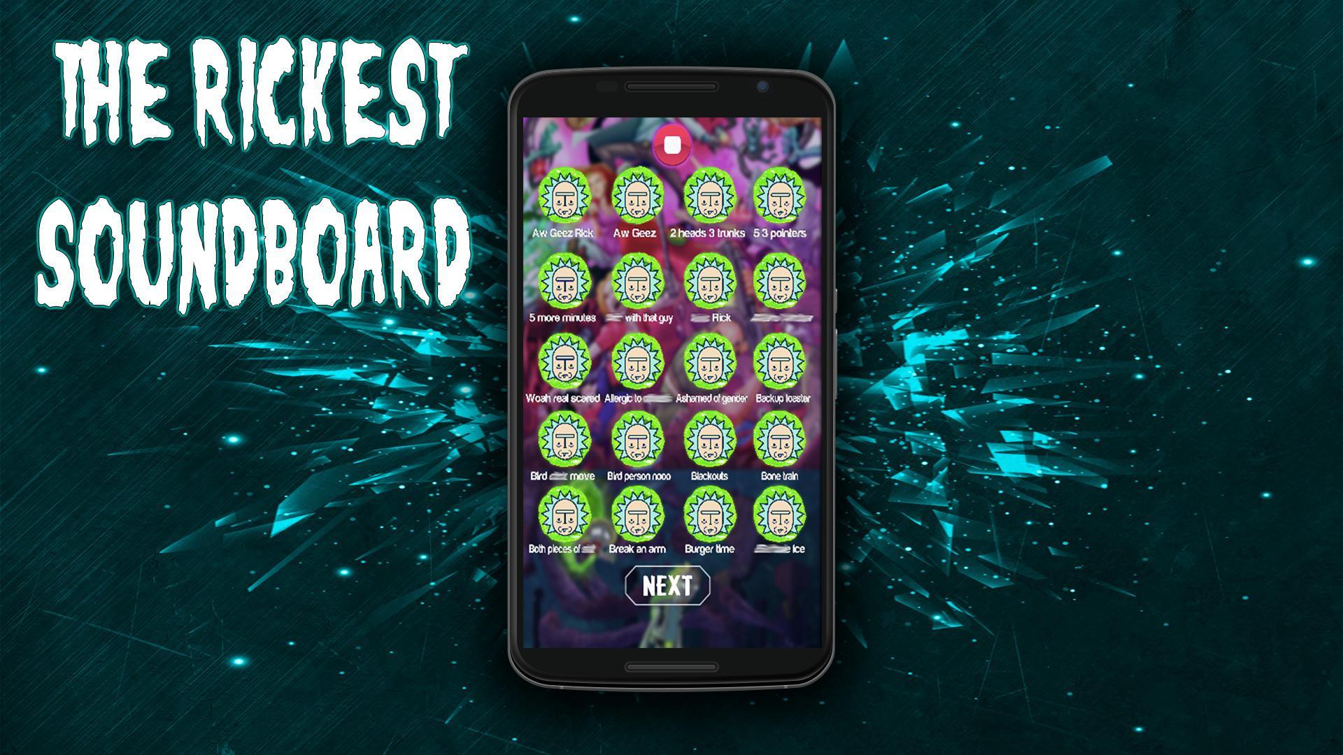 The Rickest Mortiest Soundboard