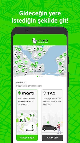 MARTI: TAG & Scooter