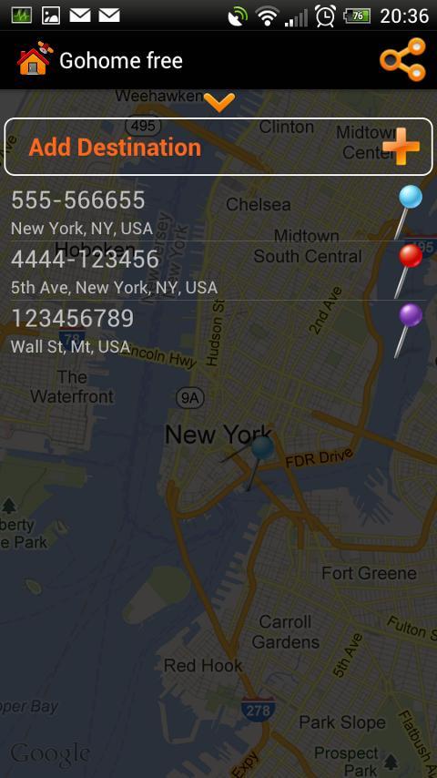 Gohome Arrival time sms - free