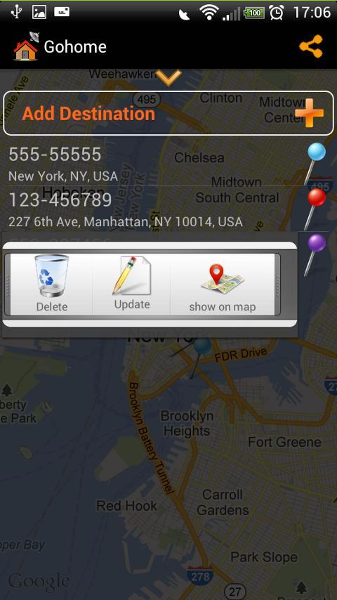 Gohome Arrival time sms - free