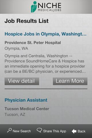Niche Medical Jobs