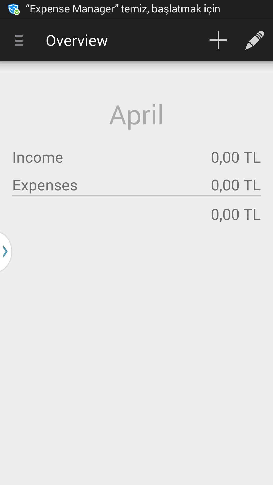 Easy Budget & Expense Manager