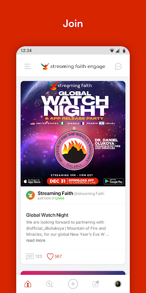 Streaming Faith Engage