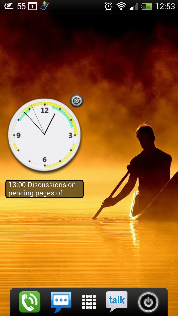 Business Clock Widget - Free