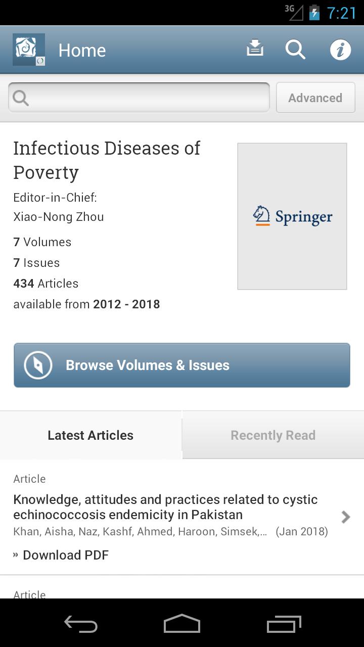 Infectious Diseases of Poverty