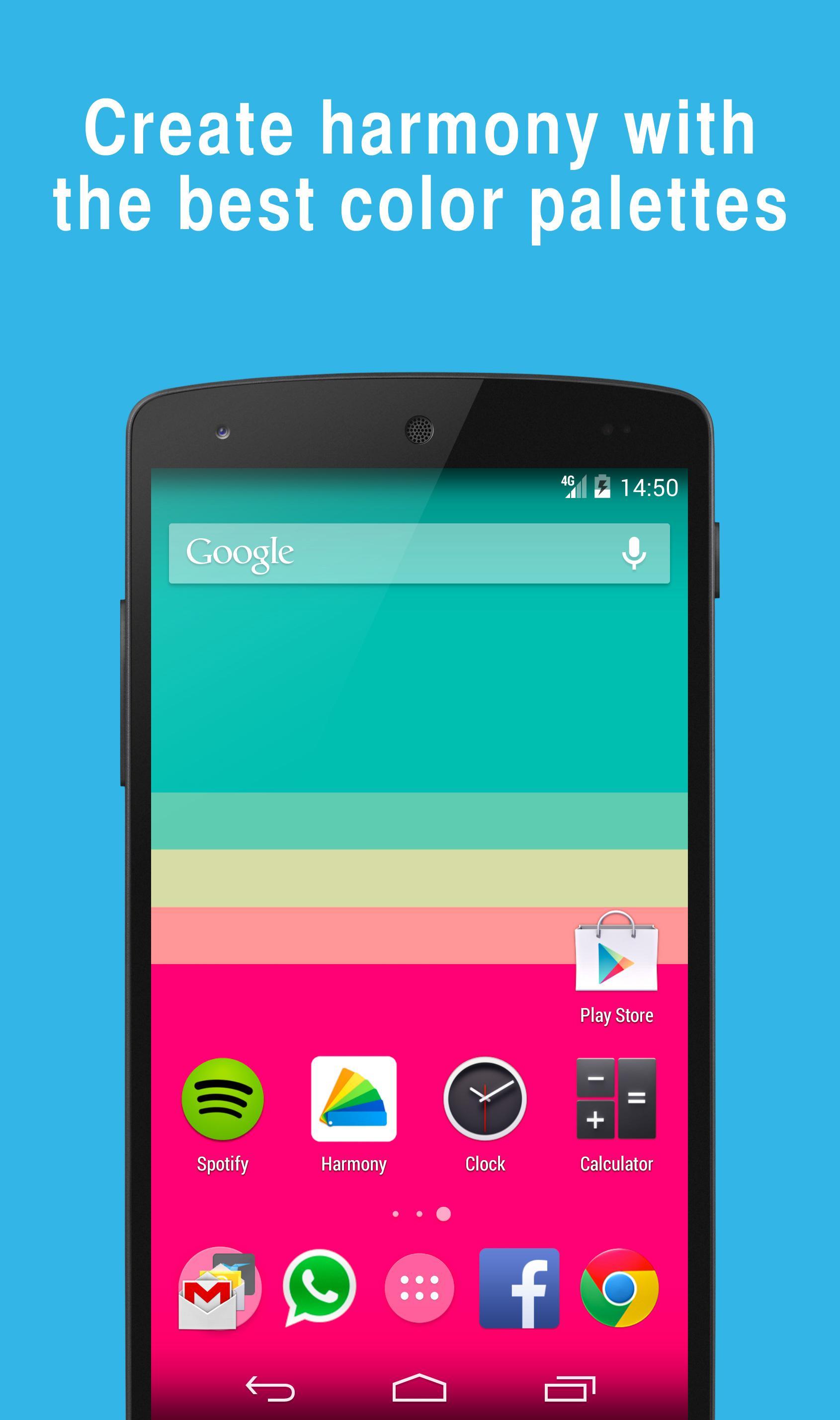 Colored backgrounds: Harmony