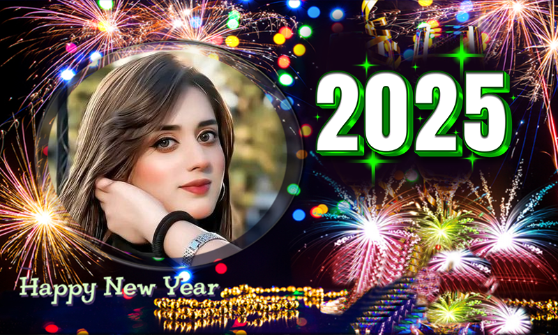 Happy New Year Photo Frame