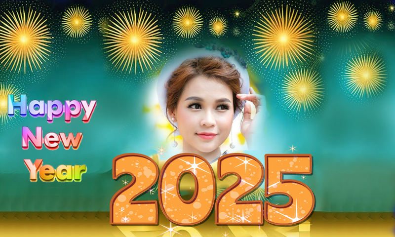 Happy New Year Photo Frame