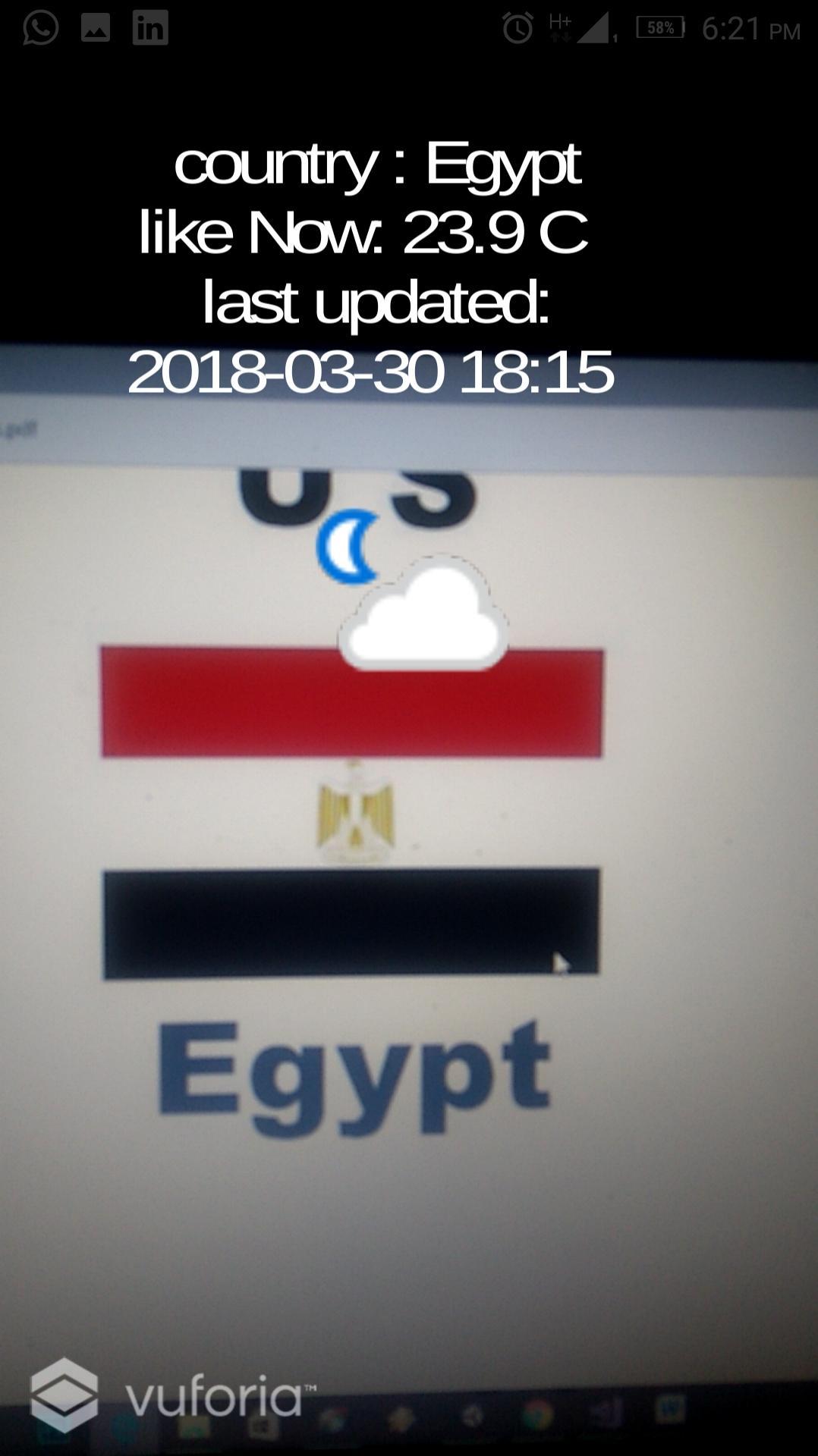 augmented reality weather
