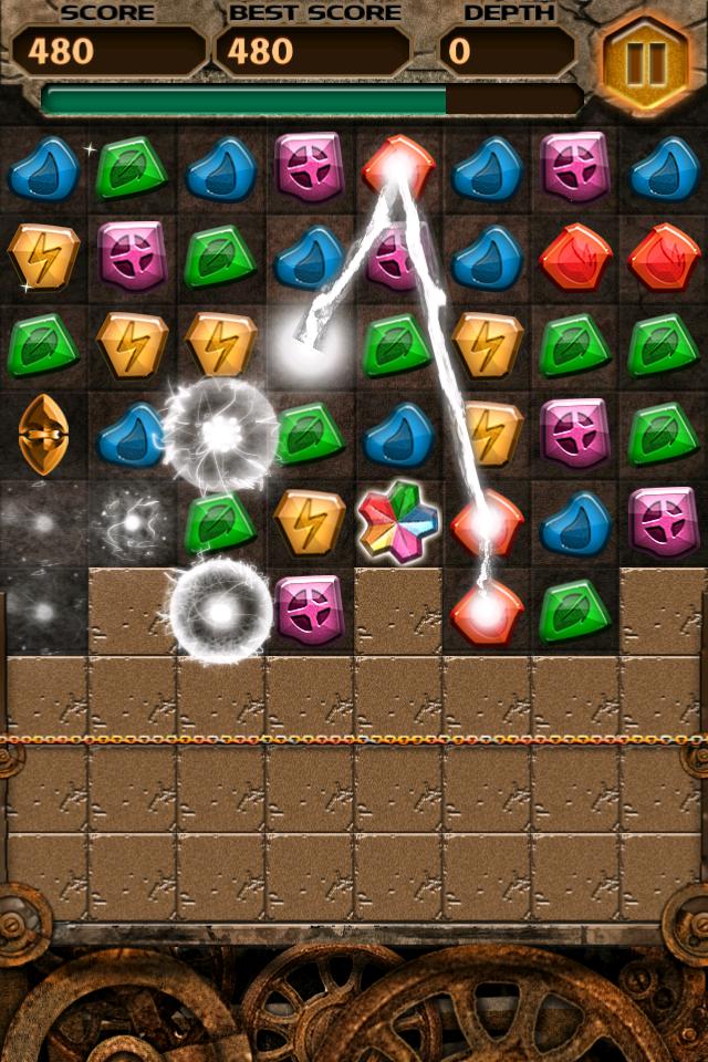 Jewels & Dragon Game