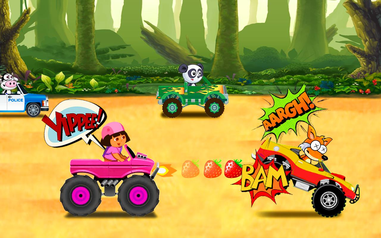 Girl Hill Climb Racing