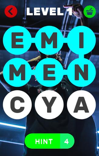 Find Words: Rapper Names