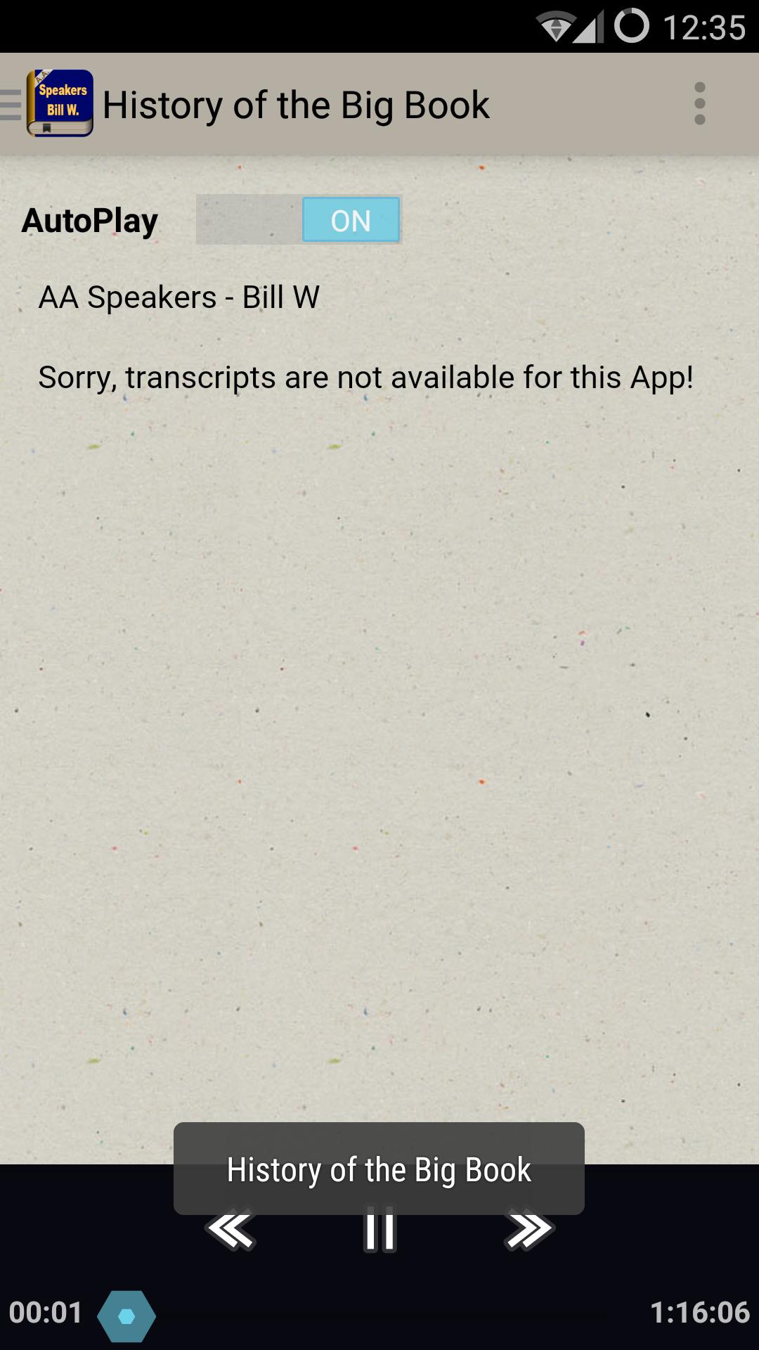 Alcoholics Anonymous - Bill W.