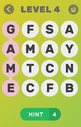 GUESS THE WORD, 4 WORD