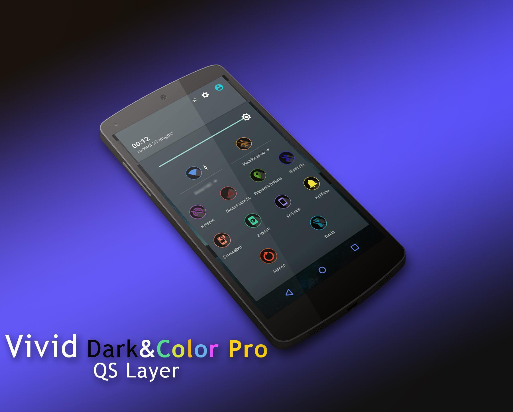 VividDarkColorPro Layers Theme