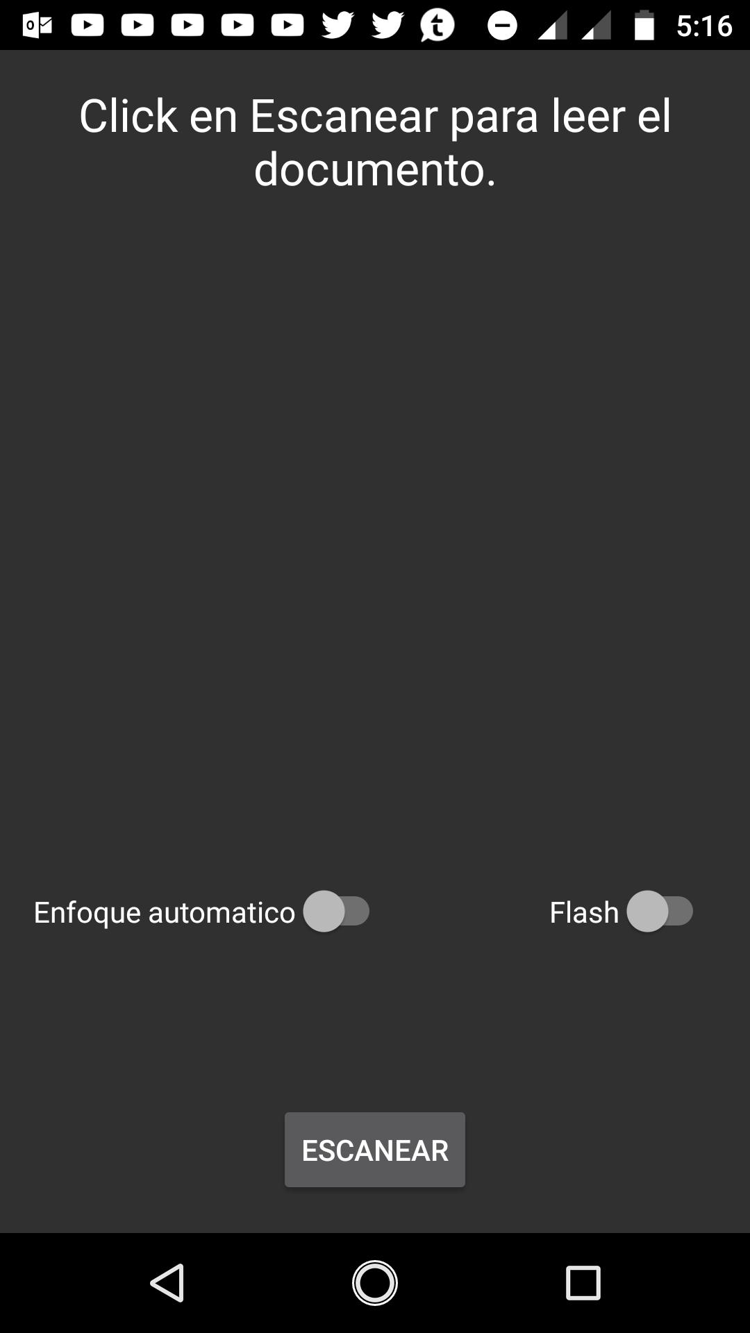 Lector de Documentos