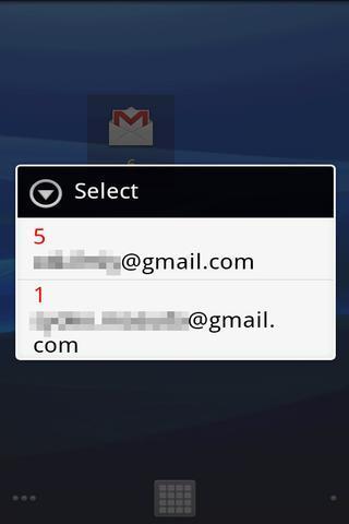 GmailUnreadCounter Widget 2