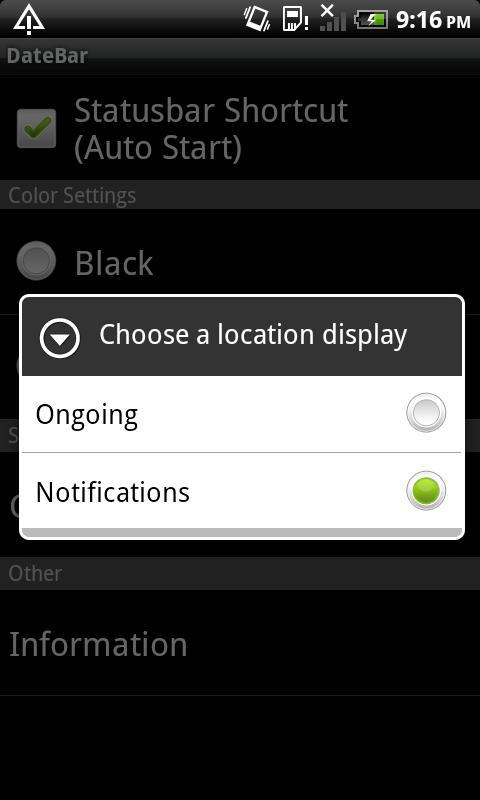 DateBar White English