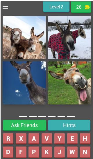 4 Pics 1 Word Animals