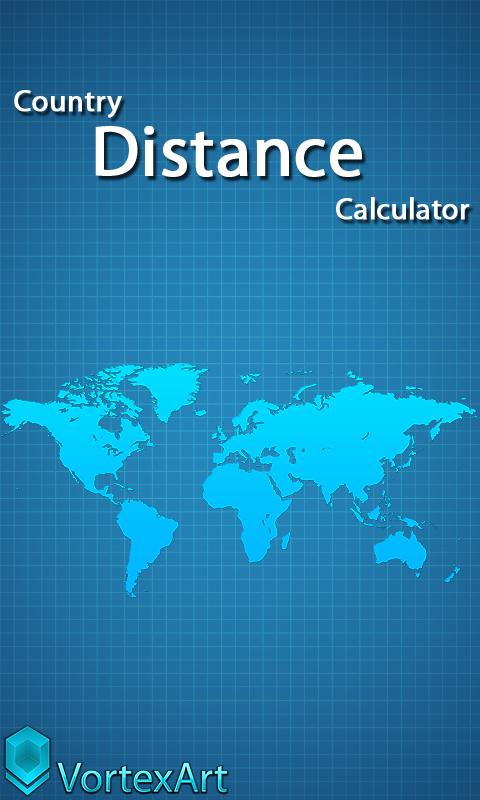 Country Distance Calculator