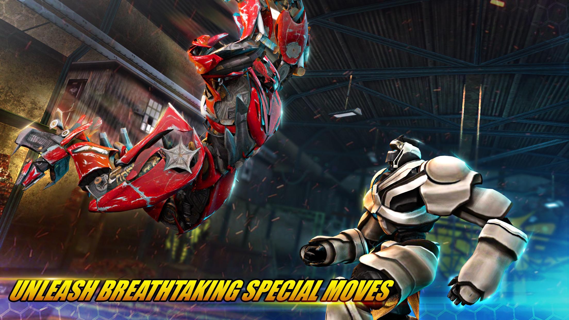 Robot Fighting Games: Real Transform Ring Fight 3D