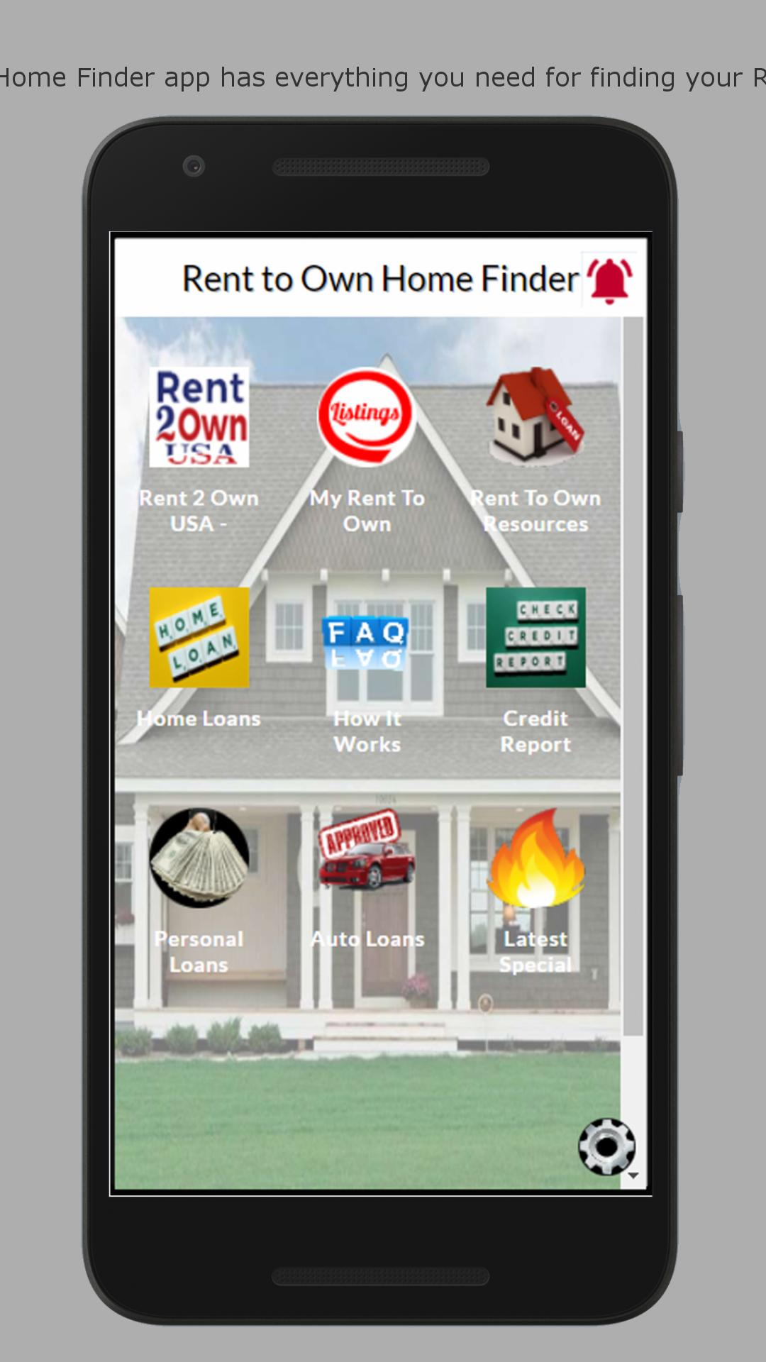 Rent To Own Home Finder