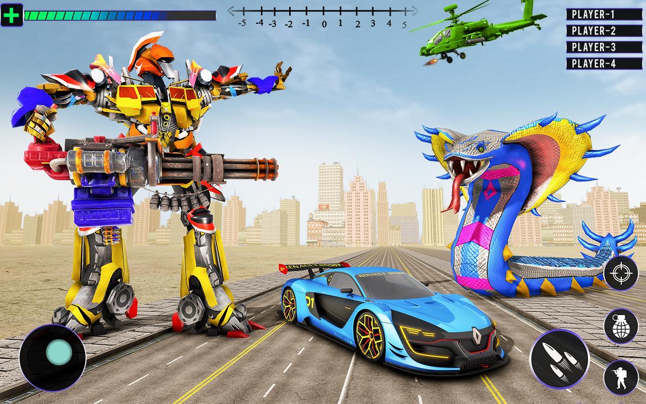 US Police Snake Robot Transform