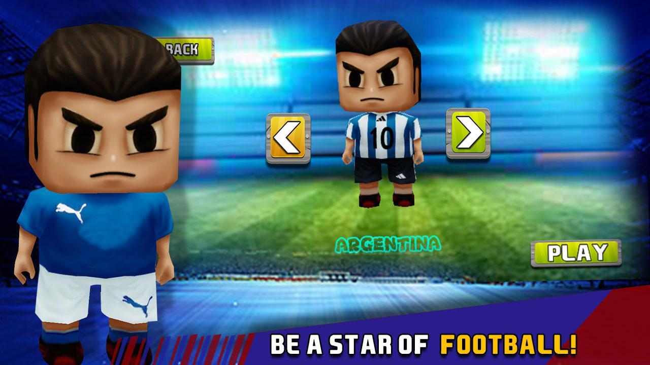 Blocky World Cup 2018: Mini Football Game