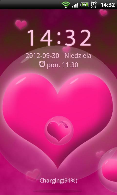 Hearts Theme for GO Locker