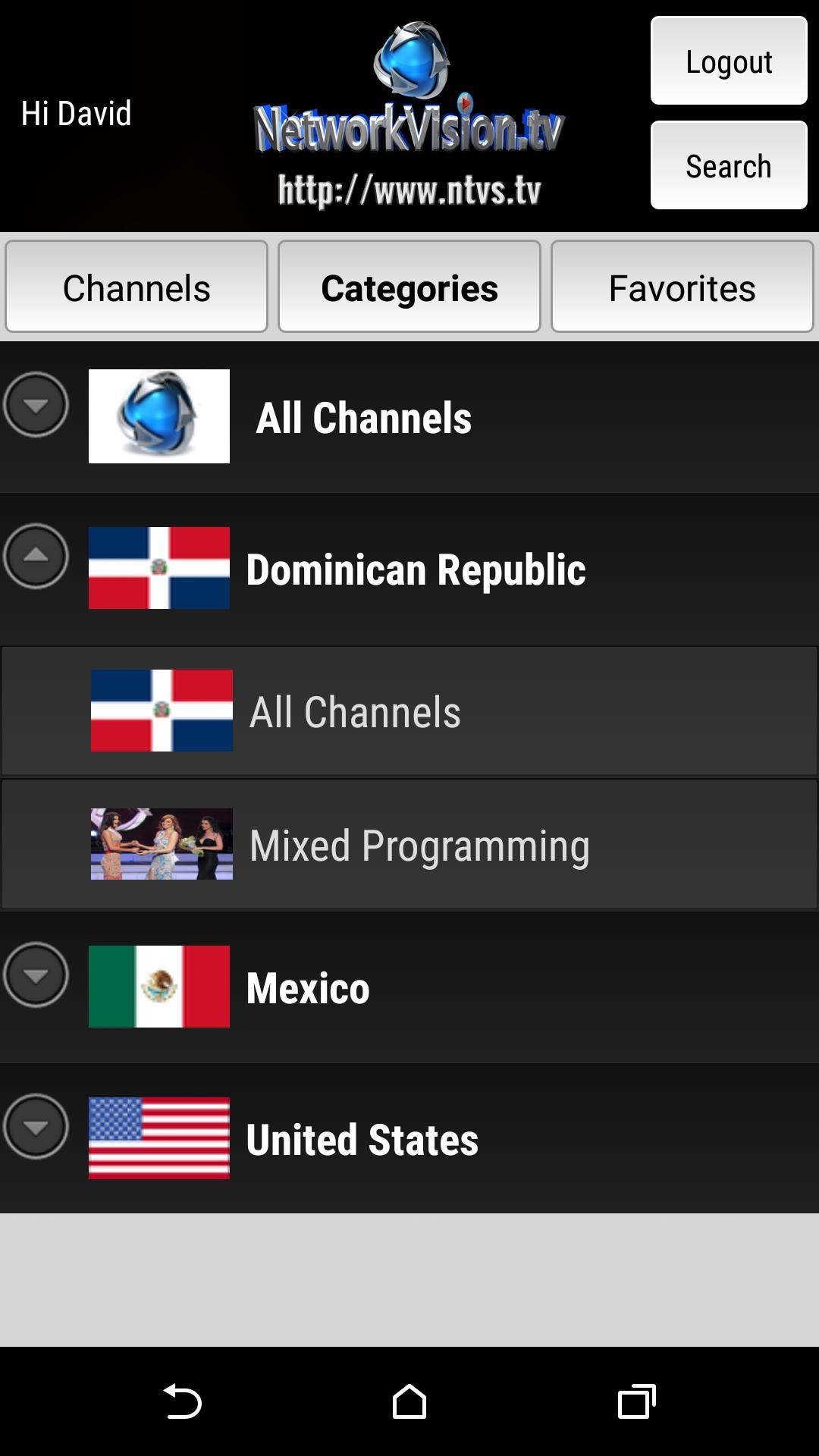 NTVS TV -  (NetworkVision TV)