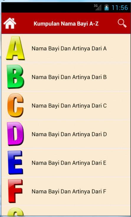 Nama Bayi dan Artinya