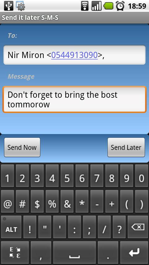 S.i.L send it later (FREE)