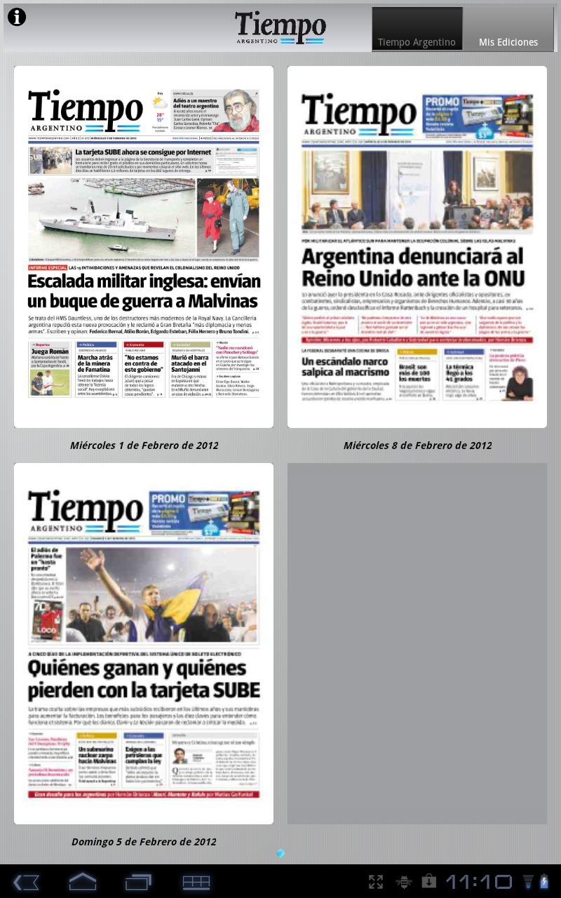 Diario Tiempo Argentino